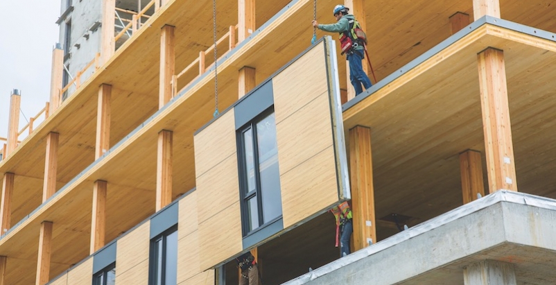 On the rise: Mass timber buildings under construction 