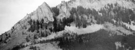 Sharp folds in Nugget sandstone near the mouth of Granite Creek, 1906 Date: 07/1906 Credit: Alfred Shultz (USGS), U.S. Geological Survey