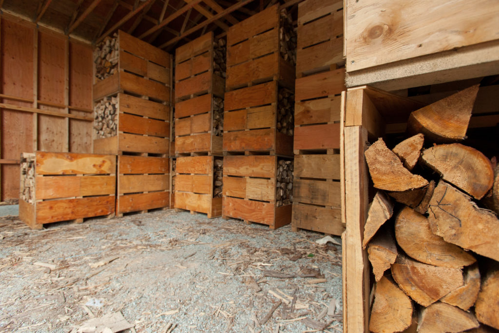 The benefits of wood heat are shared with families on Prince of Wales Island when schools pay for cord wood. Photo: Dan Bihn